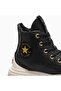 Run Star Legacy Cx Unisex Black Leather Platform Sneaker - 8