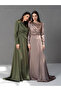 Lustrous Charm Sequin-Drape Dress - 3