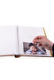40 Sheets Adhesive Piza Tower Photo Album - 24X29Cm - 5