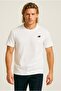 تيشيرت أبيض للرجال بشعار Nb Classic Basic