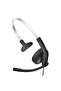 CC100 Wired Mono Headset, Built-in mic with AI noise cancellation technology - Black