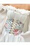 Vintage Front- Tie-Detail Corset Bustier - 4