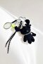 Teddy Tenniste Black Rabbit Bag Charm - 6