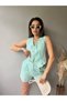 Women's Shorts Vest Linen Set Mstk New Season - 5