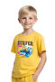 Children's T-Shirt-Capry Surfer Printed Bottom-Top Set - 2