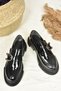 Black Patent Leather Women's Casual Shoes K294760108 - 5