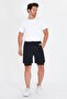 Men's Tights and Zippered Pocket Sports Shorts Black 5807-S - 2
