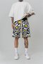 Daisy Pattern Print Detailed Shorts