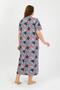 Women's Plus Size Short Sleeve Salmon Maternity Nightgown 1377 - 5