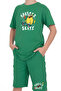 Boy's Tee Shirt-Shorts Skate Printed Bottom-Top Set - 4