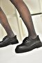 T996199009 black thick soled women's shoes - 3