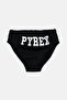 Kids Boys Drawstring Brief Swimwear, Black - 2