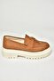 T 294882202   Tan Suede Moccasin Women's Shoes - 5