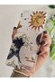 Realme C55 Compatible Wave and Sun Pattern Transparent Phone Case - 3