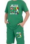 Children's Tshirt-Shorts Urban Skate Printed Bottom Set - 4