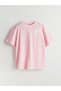Lcw Kids Crew Neck Printed Girl's T-Shirt (S5)