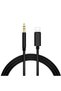 iPhone Aux Compatible Converter 3.5mm Black Converter Cable - 2