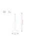 Table microphone stand with base DAP-Audio - 2