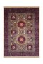 Memlik Collection Ethnic Traditional Patterned Woven Base Decorative Carpet in Purple Tones Memlik40
