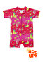 Lime Romper Rashguard Upf 40 Protection Upf 40 Protection Baby Swimsuit