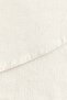 Round linen-blend tablecloth - 4