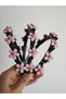 Fashion Braided Detailed Crown Hair Clip with Collet Latch