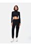 Trening negru Straight Jogger Regular Fit
