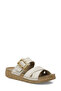 166933.Z5Fx Beige Women's Slippers - 2