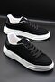 Men's Black Sports Shoes - Comfortable Sole - Daily & Stylish Use
