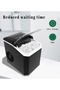 Ice Maker Countertop, Self-Cleaning Ice Maker, 12Kg/24H, Portable Small Ice Machine for Home Office - 2
