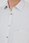 Men's Long Sleeve Patterned Hard Collar Pocket Cotton Comfort Fit Shirt 1004250174 - 4