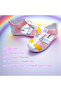 Orthopedic Girl's Sandals Rainbow Series Gku2404P White Pink Blue - 2