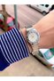 Steel Cord Stone Motif Small Case Women's Wristwatch 2 Years Warranty - 6