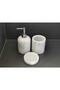 3-Pack White MarbleLiquid Soap Dispenser, Dental Care Material, Solid Soap Dispenser - 2