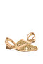 U726544115 Skin Mesh Women's Ballerinas - 5