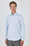 Men's Long Sleeve Hard Collar Cotton Slim Fit Shirt 1004250160
