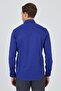 Men's Long Sleeve Hard Collar Cotton Slim Fit Shirt 1004250195 - 5