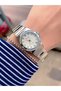 Steel Cord Stone Motif Small Case Women's Wristwatch 2 Years Warranty - 2