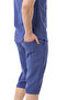 Men's Mechanical Linen Shirt Below Knee Capri Suit - 7