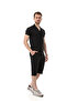 Men's Mechanical Linen Shirt Below Knee Capri Suit - 2