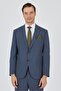 Men's Blue Mono Collar Flexible 6 Drop Comfort Fit Suit 1001250104