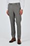 Men's Beige Flexible Comfort Fit Trousers with Side Pockets 1003250154