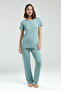 8985 Women's Short Sleeve Pajama Set - 2