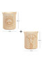 2-Piece Kids Room Jute Linen Toy Organizer Multi-Purpose Dirty Basket, Storage Basket 33X40 - 8