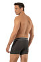 Özkan 11226 5 Pack Men's 95% Cotton Lycra Single Jersey Fabric Flexible Comfortable Boxer Shorts - 2