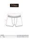 Özkan 11226 5 Pack Men's 95% Cotton Lycra Single Jersey Fabric Flexible Comfortable Boxer Shorts - 5