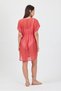 Bysen Rossa Red Elastic Waist Beach Dress Tunic Pareo - 3