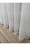Farbateks Planting Crown Lavinia Model 1E2Kat Pleated Wrinkle-Free Ironing Tulle Curtain - 3