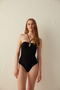 Black Halter Elise Swimsuit