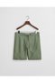 Erkek Yeşil Relaxed Fit Şort - 5